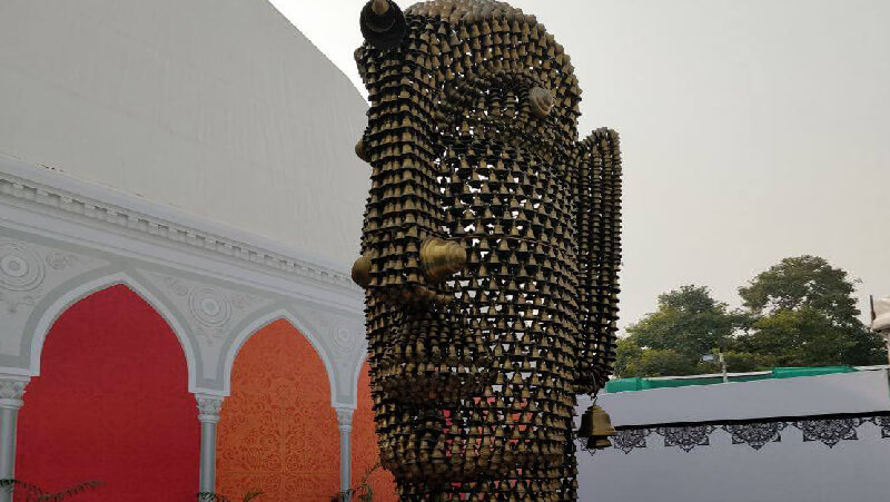 Paresh Maity's Sculpture, Great India Food Street
